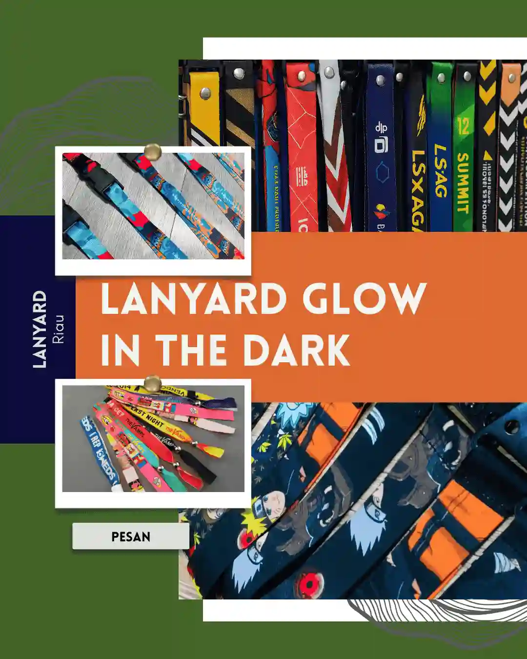 Tali Lanyard Glow in the Dark